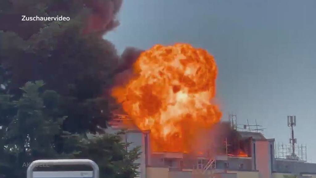 Explosion Oftringen: So erlebten Bewohner das Flammeninferno