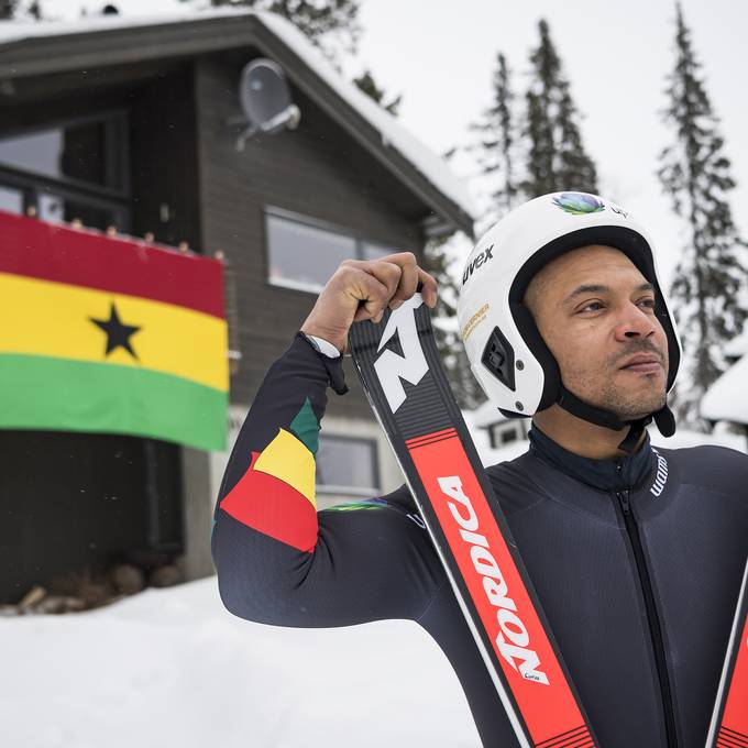 Obwaldner Skirennfahrer Carlos Mäder reist für Ghana nach Peking