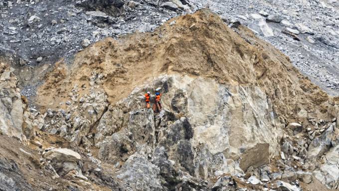 Wahrscheinlichkeit für grossen Bergsturz in Brienz gesunken