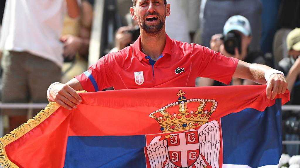 Holte für Serbien doch noch das ersehnte Tennis-Gold: Novak Djokovic