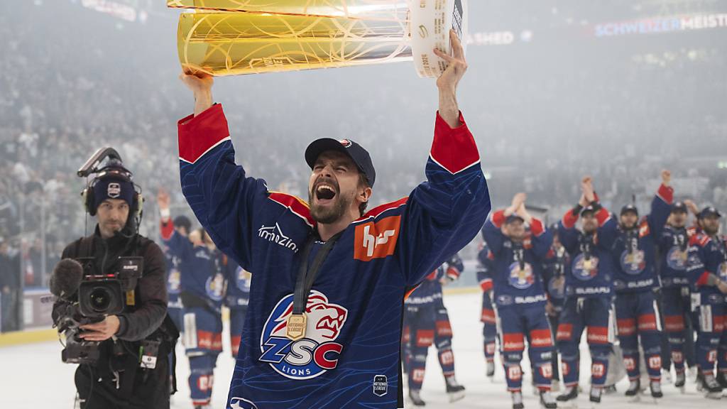 Sven Andrighetto und die ZSC Lions verlängern die Zusammenarbeit bis zum Ende der Saison 2028/29