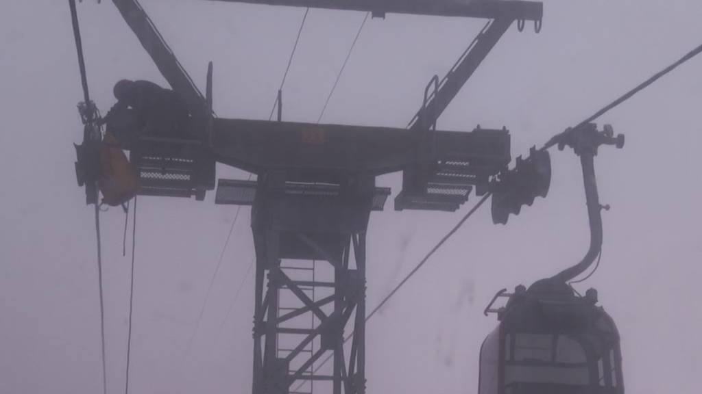 Spektakuläre Rettungsübung am Pilatus