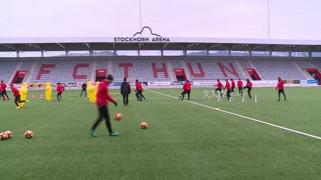 Trainingsstart für YB und FC Thun