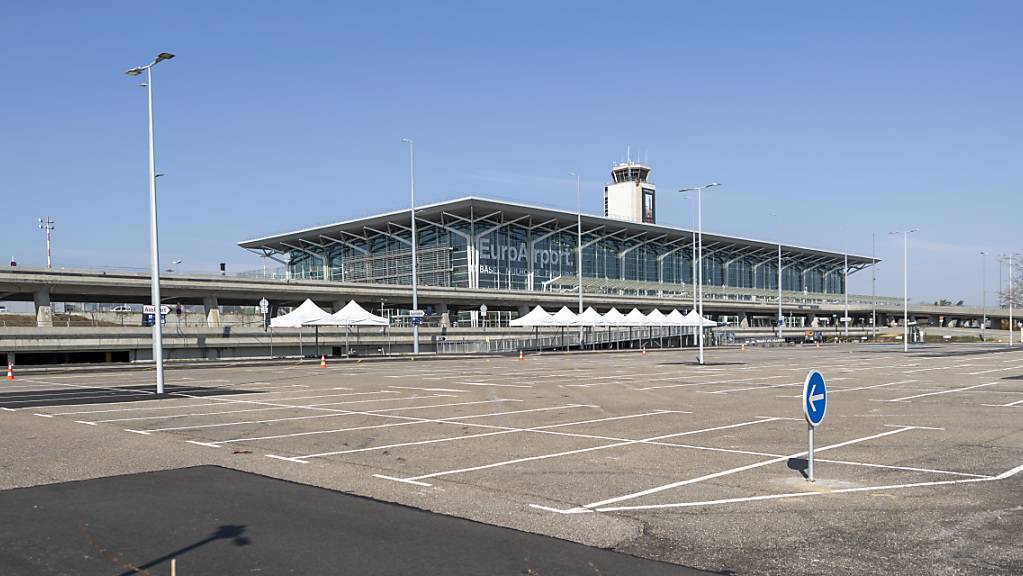 Jet Aviation baut Stellen am Euroairport ab: Bild vom 4. April.