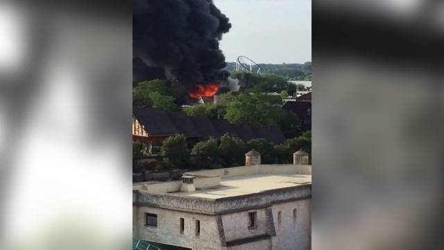 Feuer im Europa-Park