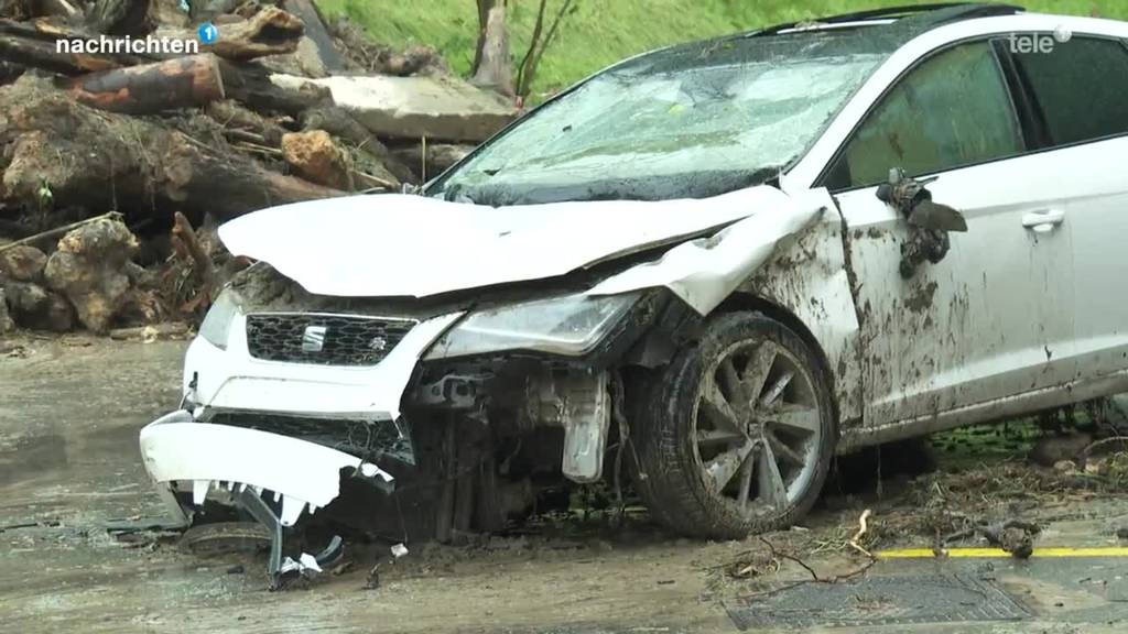 Wolhusen am Tag nach dem grossen Unwetter