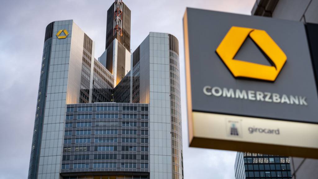 Im Visier der italienischen Unicredit: Commerzbank-Zentrale in Frankfurt am Main. (Archivbild)