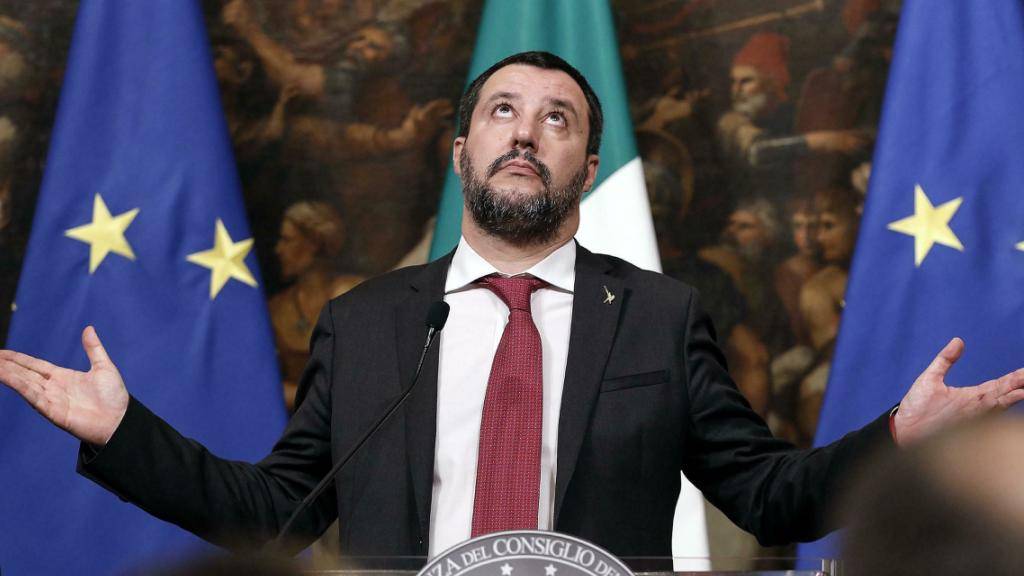 «Macron ist ein schrecklicher Präsident»: Italiens Innenminister Matteo Salvini. (Archivbild)