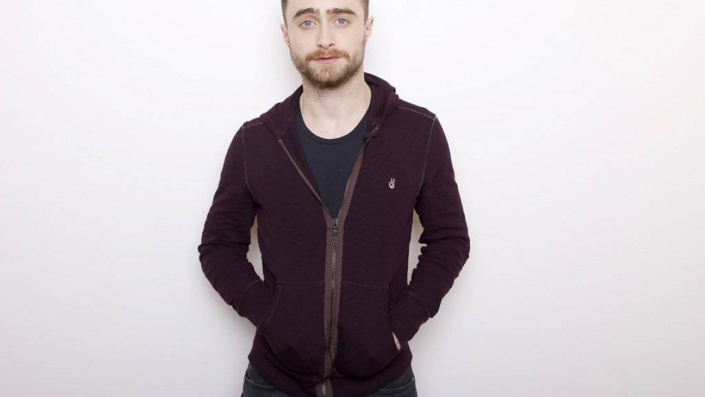 «Harry Potter»-Darsteller Daniel Radcliffe kann seine Nervosität nicht einfach wegzaubern: Vor Sexszenen lacht er, um locker zu werden. (Archivbild)