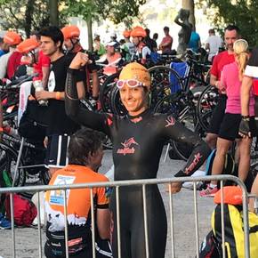 Céline Werdelis zieht Bilanz nach Tag eins