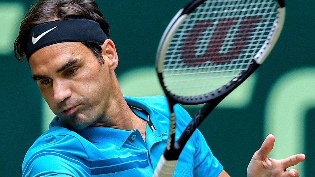 20. Sieg in Serie von Roger Federer auf Rasen