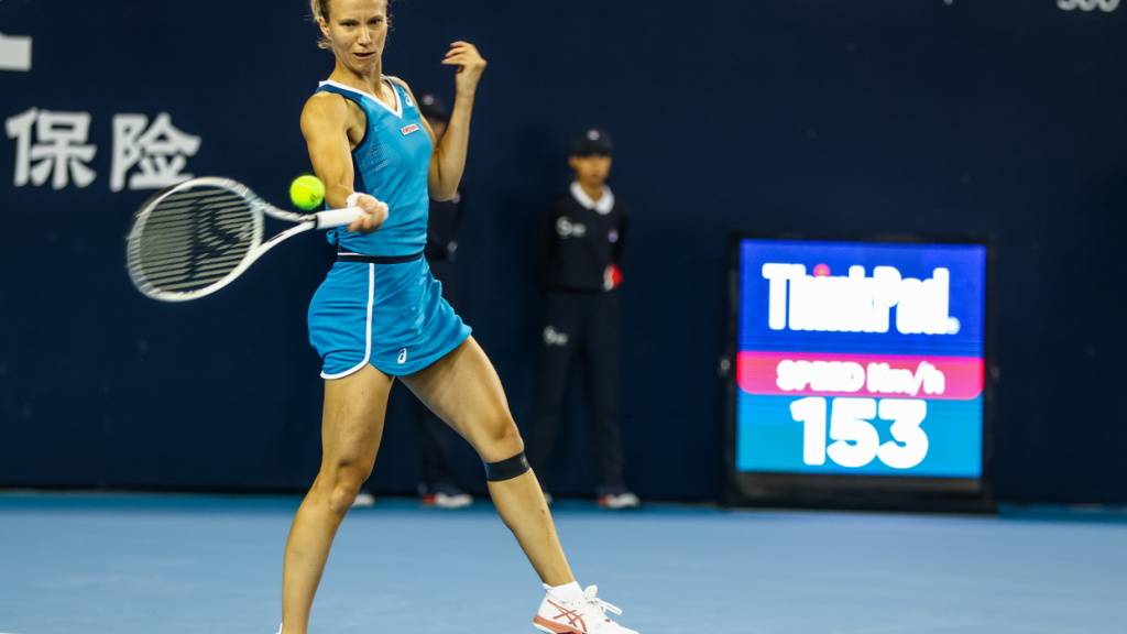 Vor einem Jahr feierte Viktorija Golubic in Jiujiang ihren zweiten Turniersieg auf der WTA Tour