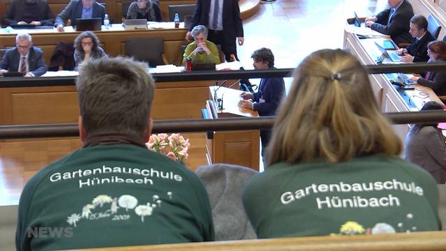 Gartenbauschule Hünibach in extremis gerettet