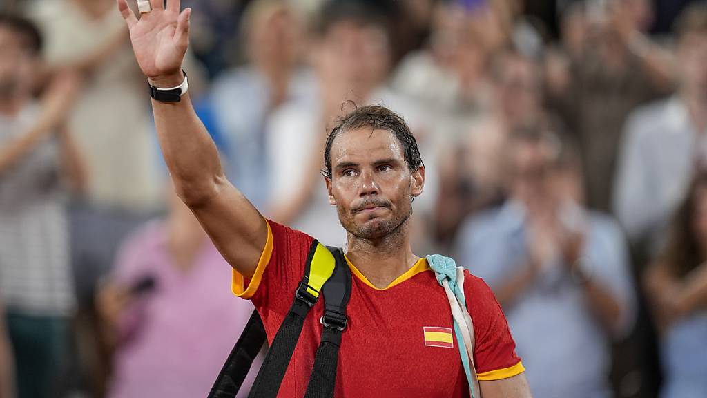 Rafael Nadal verabschiedet sich von seinen Fans