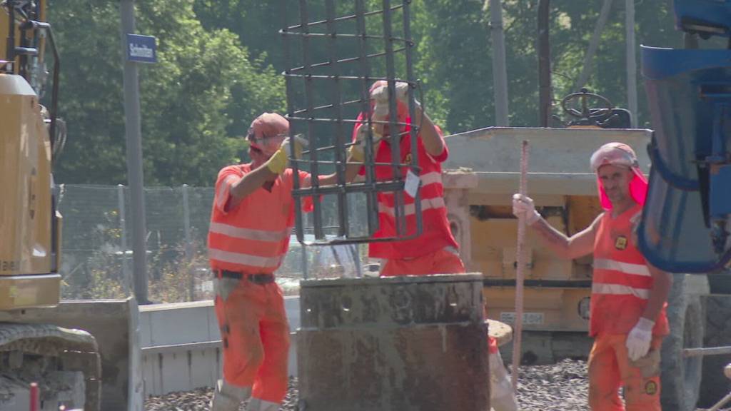 Bahnlinie zwischen Freiburg und Bern wegen Erneuerungsarbeiten unterbrochen