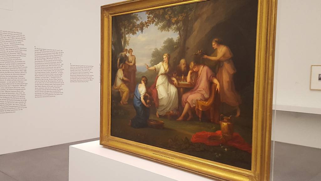 Das Bündner Kunstmuseum hat Provenienzforschung betrieben und die Stationen von Werken aus der eigenen Sammlung erforscht - darunter von einem Gemälde der Künstlerin Angelika Kauffmann.