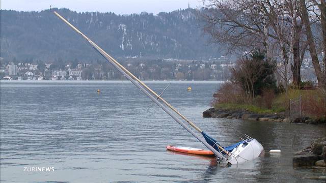 Windböen wehen mit 100 km/h übers Land