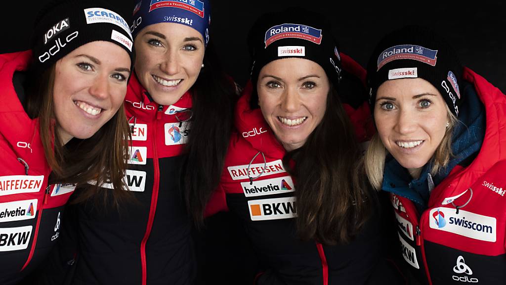 Kein Exploit: Die Schweizer Frauenstaffel belegte an der WM in Antholz den 6. Platz