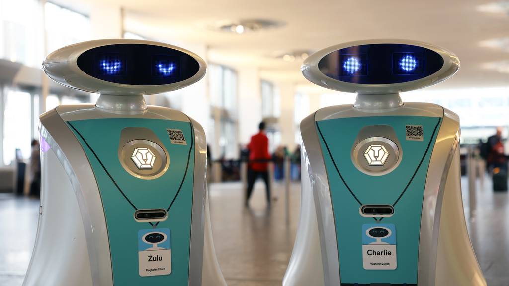 Neue Roboter am Flughafen können putzen und Auskunft geben