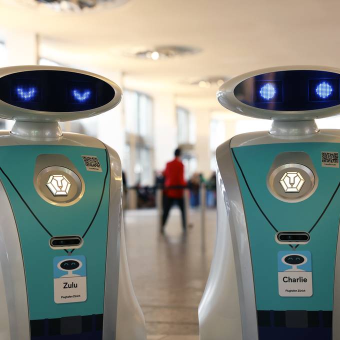 Neue Roboter am Flughafen können putzen und Auskunft geben