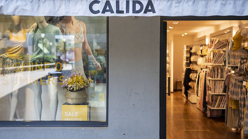 Der Unterwäsche- und Lingerie-Hersteller Calida hat im ersten Halbjahr 2023 rote Zahlen geschrieben. (Archivbild)