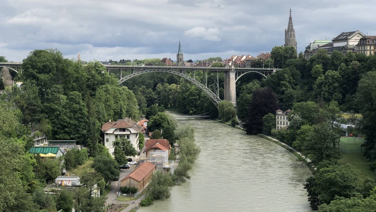 Die Aare in Bern