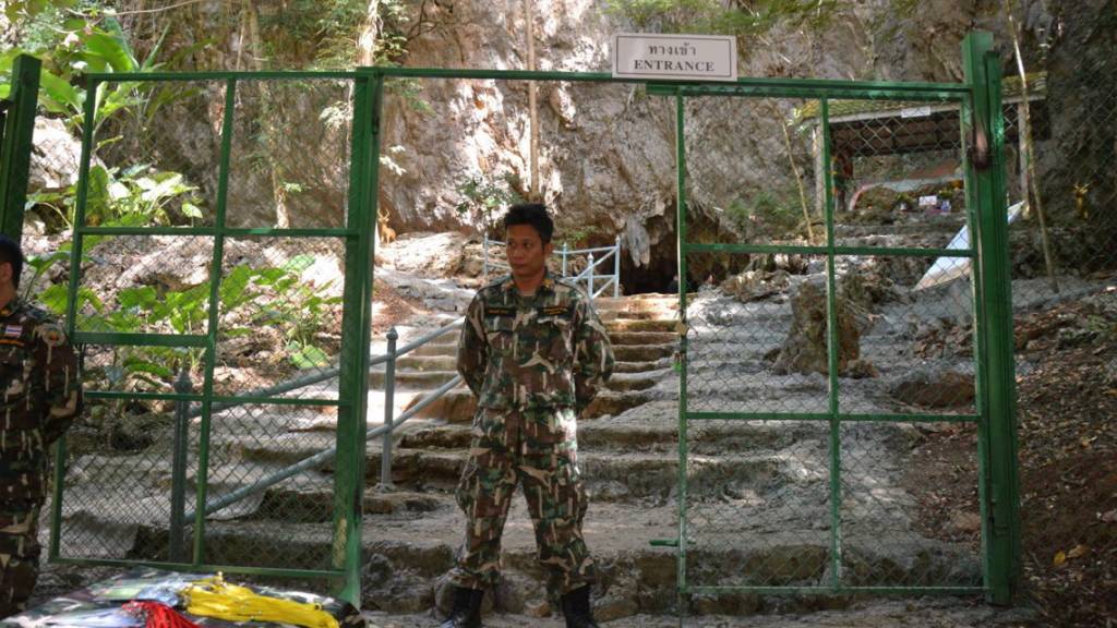 Ist wieder für Besucher frei: die Tham-Luang-Höhle in der thailändischen Provinz Chiang Rai an der Grenze zu Myanmar. (Archivbild)