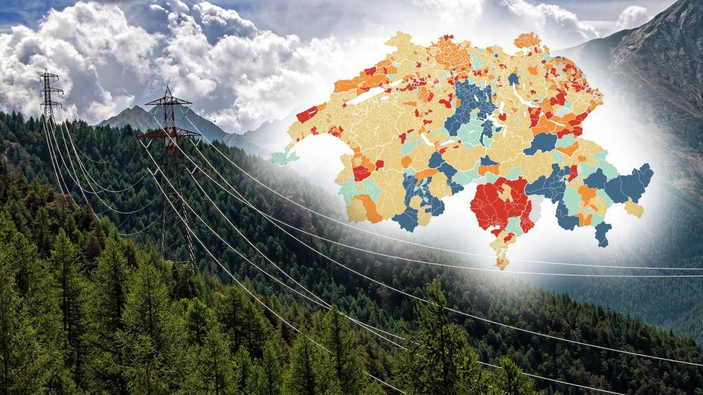 Strompreise Karte Schweiz