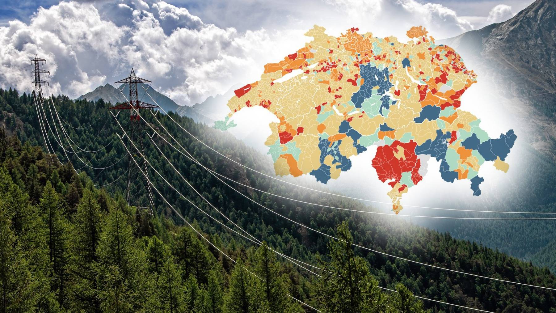 Strompreise Karte Schweiz