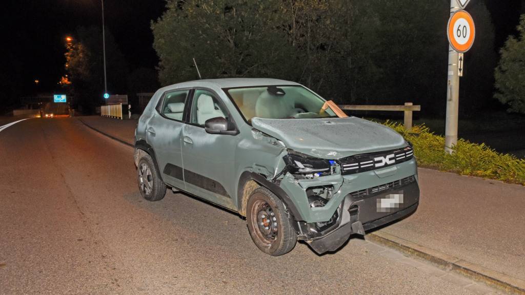 Autodieb flüchtet in Weinfelden vor der Thurgauer Polizei