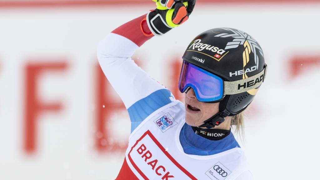 Lara Gut-Behrami gewinnt den Super-G von St. Moritz