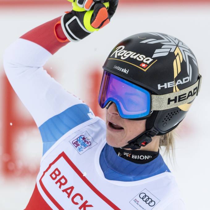Lara Gut-Behrami gewinnt den Super-G von St. Moritz