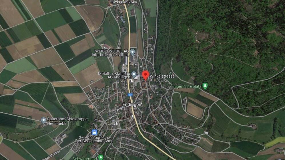 Der Brand ist in einem Schopf an der Winkelstrasse in Endingen ausgebrochen.