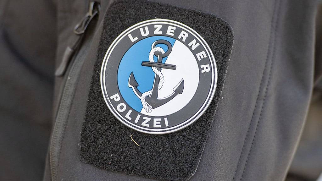 Fussballfans haben auch ein Fahrzeug der Luzerner Polizei verschmiert. (Archivbild)