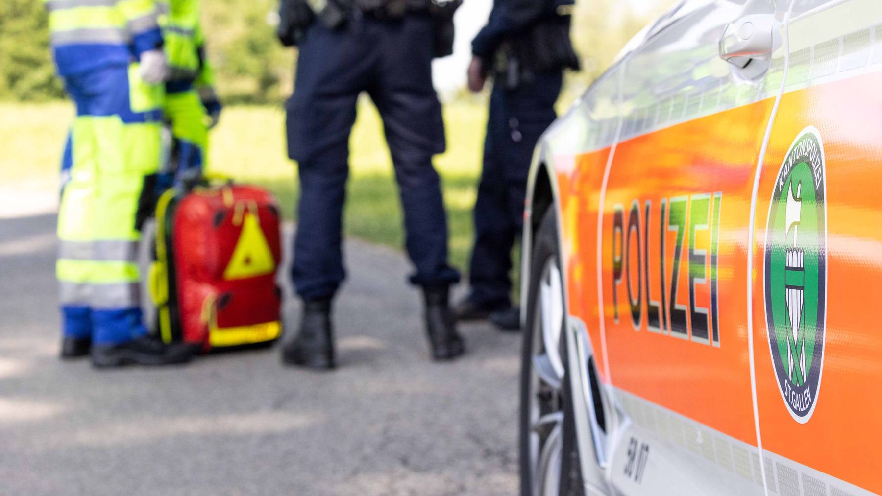 Die Kantonspolizei St.Gallen sucht Zeugen des Vorfalls. (Symbolbild)