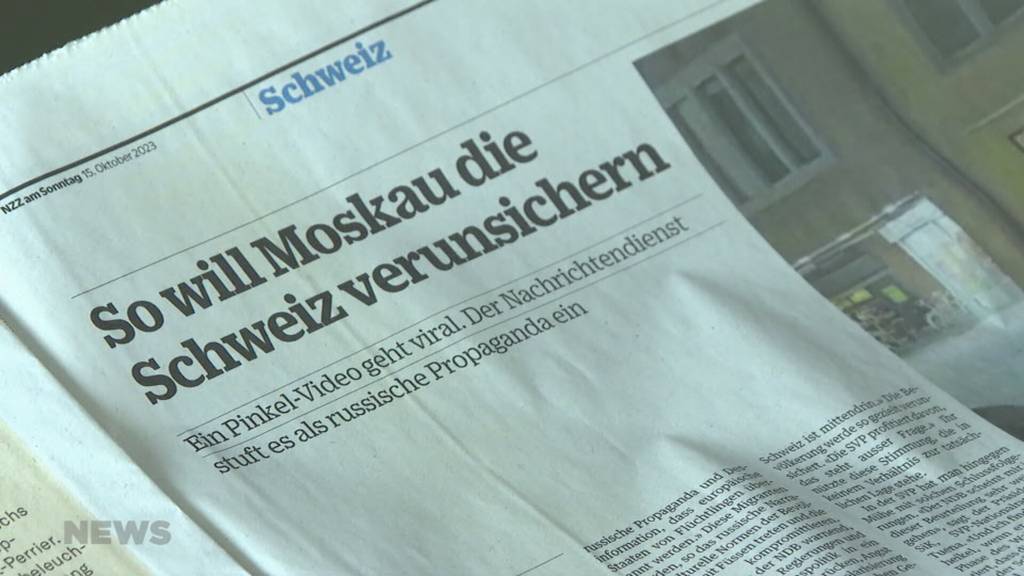 Nachrichtendienst warnt: Russland greife in Schweizer Wahlkampf ein