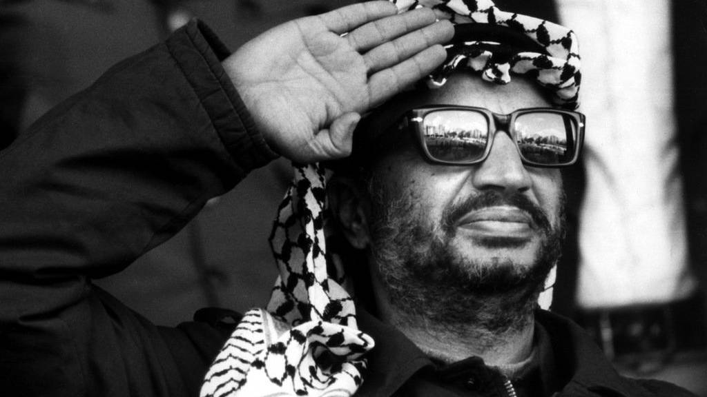 Jassir Arafat erhielt den Friedensnobelpreis 1994. Foto: KEYSTONE