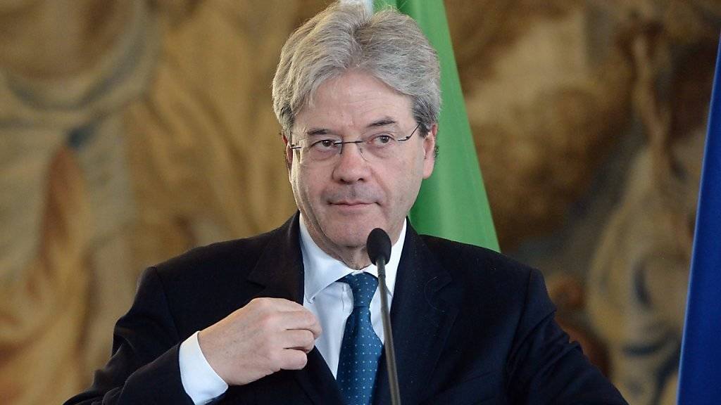 Italiens Aussenminister Paolo Gentiloni. (Archiv)
