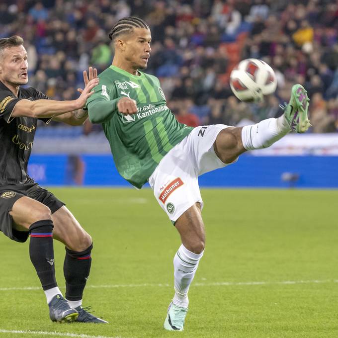 Keine Punkte für den FC St.Gallen: Die Espen gehen mit 0:2 als Verlierer vom Platz
