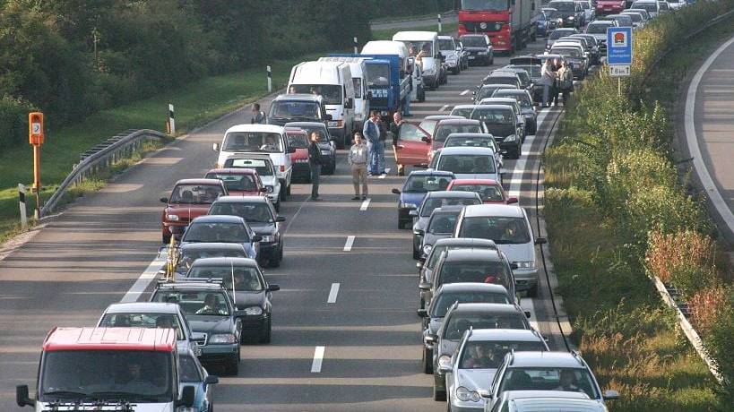 Schweizer Autobahnen mit mehr Stau