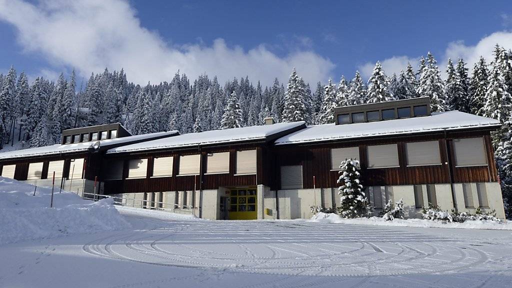 Die Armee stellt das Truppenlager am Glaubenberg im Kanton Obwalden ab Winter für die Unterbringung von Asylsuchenden zur Verfügung. Es liegt auf gut 1400 Meter über Meer. (Archivbild)