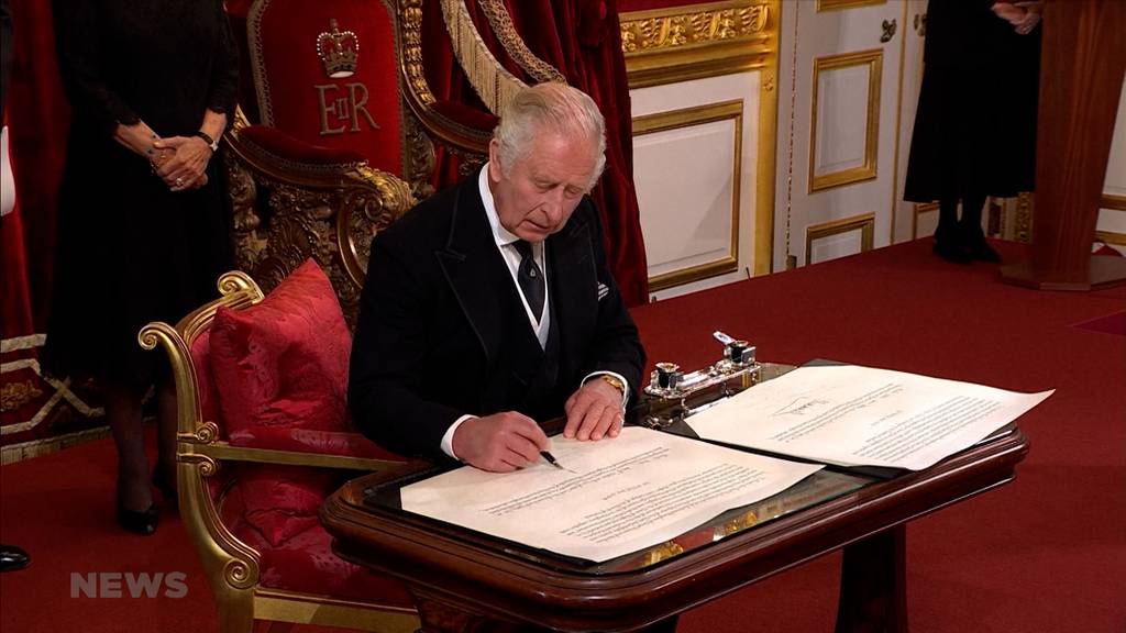King Charles tritt die Nachfolge von Queen Elizabeth II. an