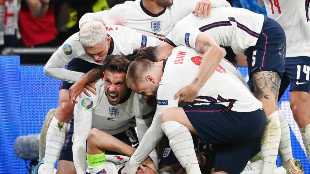 England feiert den Final-Einzug, bis zum Titel ist es aber noch ein weiter Weg