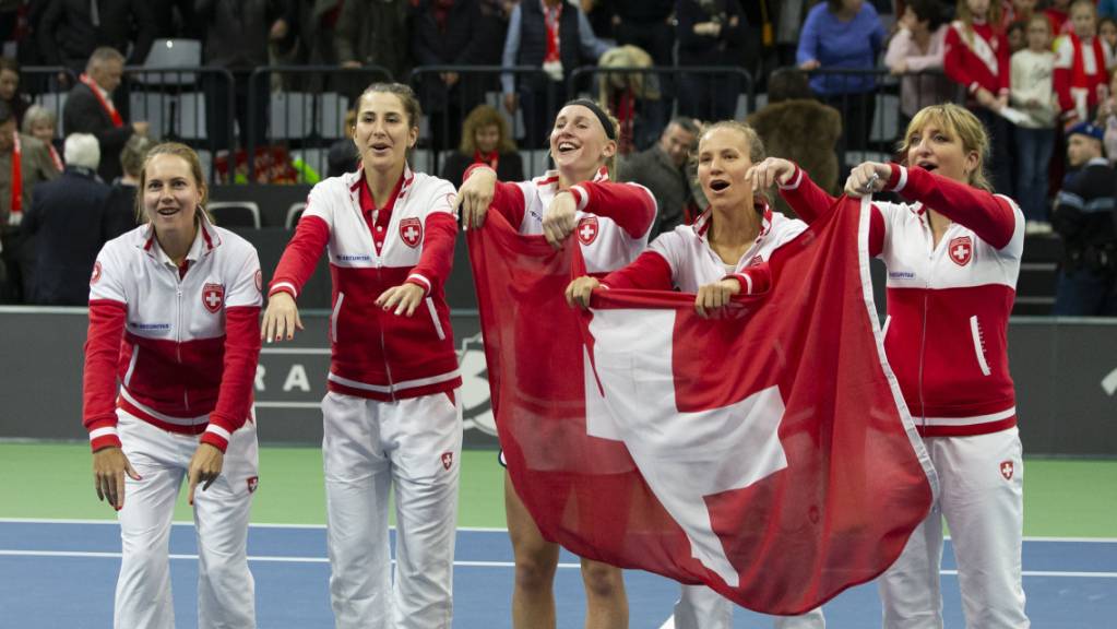 Im Februar 2020 qualifizierte sich die Schweizer Mannschaft für das Finalturnier: Damals hiess der Wettbewerb noch Fed Cup und der Event war im April in Budapest terminiert