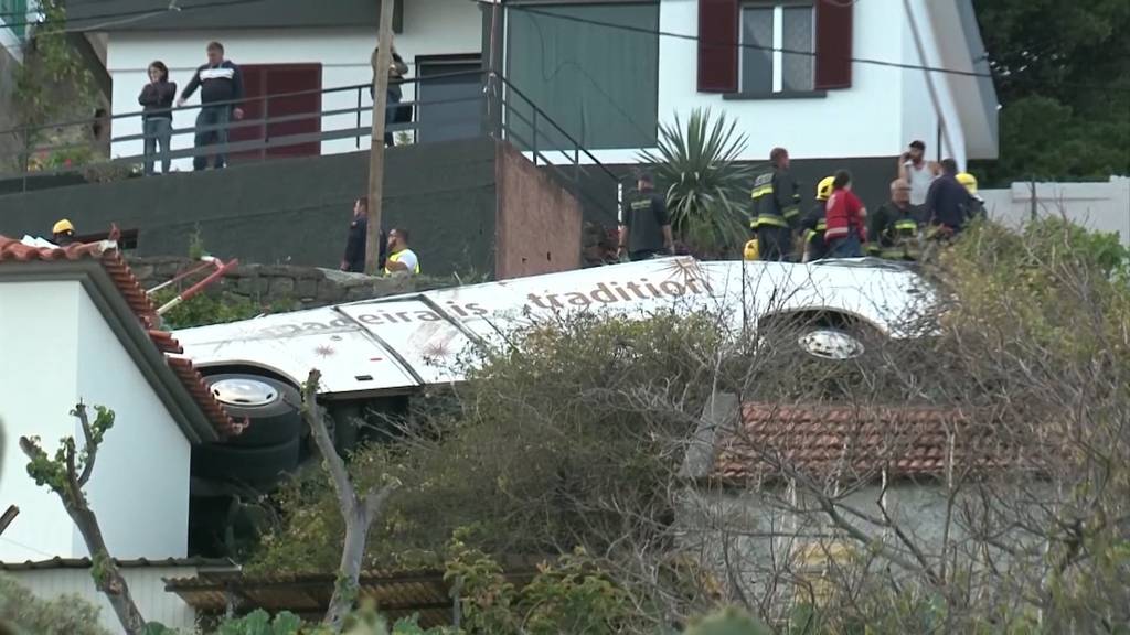 29 Tote bei Busunglück auf Madeira