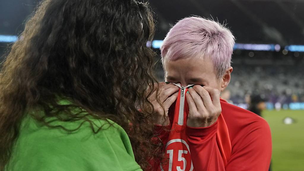 Megan Rapinoe erlebte ein bitteres Karriereende
