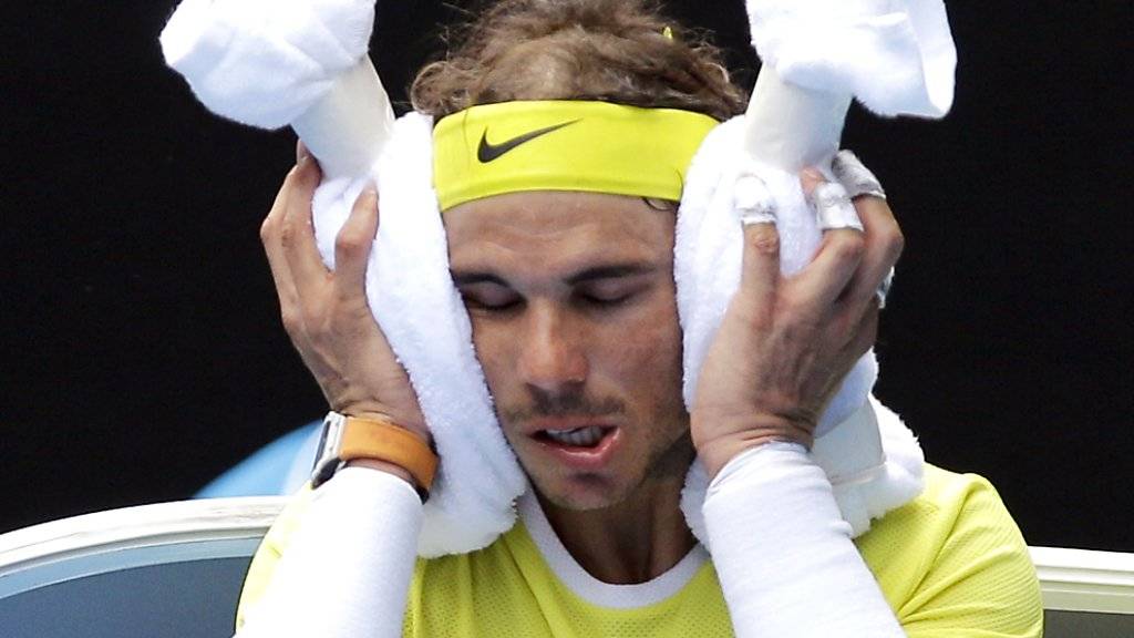 Im vierten Satz fehlten Nadal bloss noch zwei Punkte zum Sieg - 40 Minuten später hatte er verloren