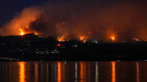 Waldbrände in Kanada verwüsteten Fläche von Grösse Kroatiens