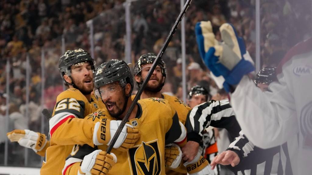 Golden Knights jubeln über dritten Sieg im dritten Spiel