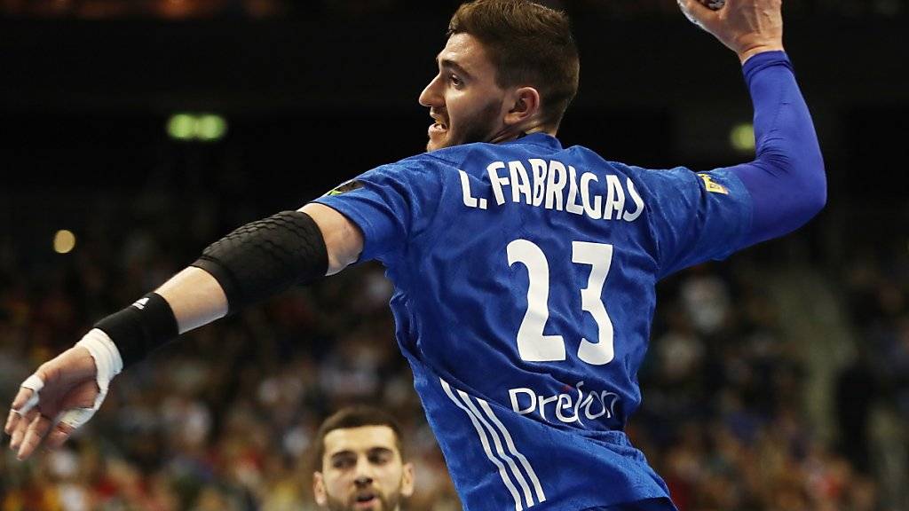 Ludovic Fabregas war zum Auftakt der WM-Hauptrunde gegen Europameister Spanien der beste Torschütze bei Titelverteidiger Frankreich